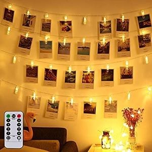 LED Clips Photo String Lights
